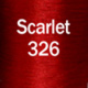 326 scarlet